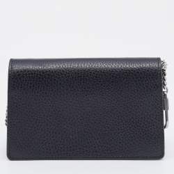 Pre Owned حقيبة كروس غوتشي سوبر ميني ديونسوس جلد أسود