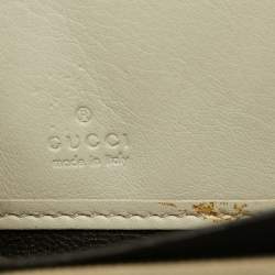Gucci Beige Guccissima Leather Zip Around Wallet   