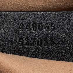 Pre Owned Gucci Black Matelassé Leather Mini GG Marmont Camera Bag