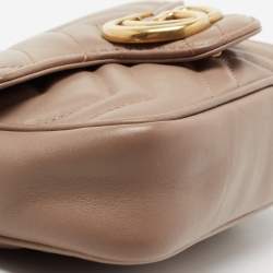 مملوكة مسبقًا حقيبة كتف غوتشي جي جي مارمونت جلد ماتيلاس بيج صغيرة جداً