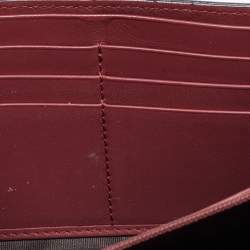 مملوكة مسبقًا محفظة كونتيننتال غوتشي كانفاس جي جي سوبريم متعدد الألوان مورد