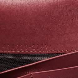 مملوكة مسبقًا محفظة كونتيننتال غوتشي كانفاس جي جي سوبريم متعدد الألوان مورد