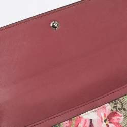 مملوكة مسبقًا محفظة كونتيننتال غوتشي كانفاس جي جي سوبريم متعدد الألوان مورد