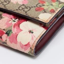 مملوكة مسبقًا محفظة كونتيننتال غوتشي كانفاس جي جي سوبريم متعدد الألوان مورد