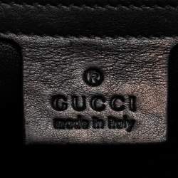 Pre Owned Gucci Multicolor Holographic Crackled Leather Heartbeat Clutch