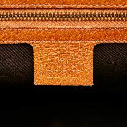 Gucci Brown/Beige GG Canvas Nailhead Handbag