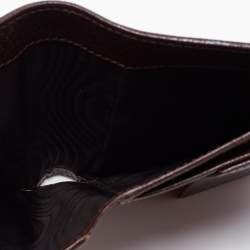 مملوكة مسبقًا Gucci Beige/Brown GG Canvas and Leather Web French Wallet