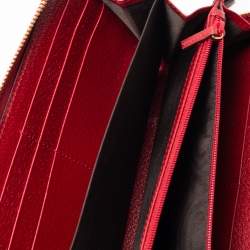 Pre Owned محفظة كونتيننتال غوتشي كانفاس جي جي سوبريم تيان متعدد الألوان سحاب ملتف