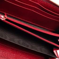 Pre Owned محفظة كونتيننتال غوتشي كانفاس جي جي سوبريم تيان متعدد الألوان سحاب ملتف