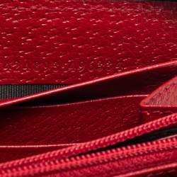 Pre Owned محفظة كونتيننتال غوتشي كانفاس جي جي سوبريم تيان متعدد الألوان سحاب ملتف