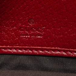 Pre Owned محفظة كونتيننتال غوتشي كانفاس جي جي سوبريم تيان متعدد الألوان سحاب ملتف