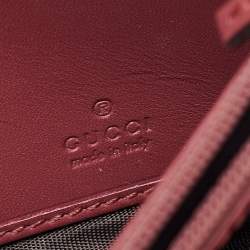 Pre Owned Gucci Multicolor GG Supreme Blooms Coated Canvas Flap Continental Wallet