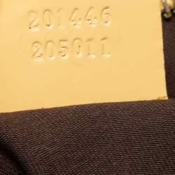 Pre Owned Gucci Cream/Beige GG Supreme Canvas and Leather Messenger Bag