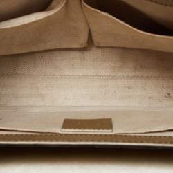 مملوكة مسبقًا Gucci Gold Guccissima Leather Medium Emily Chain Shoulder Bag