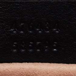 Pre Owned حقيبة خصر غوتشي جي جي مارمونت جلد ماتيلاس أسود 