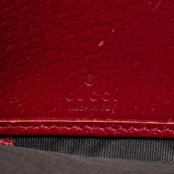 مملوكة مسبقًا Gucci Beige GG Supreme Canvas Tian Zip Around Wallet