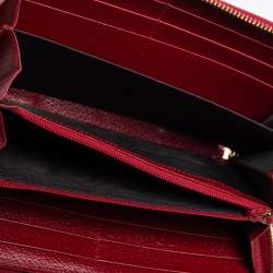 مملوكة مسبقًا Gucci Beige GG Supreme Canvas Tian Zip Around Wallet