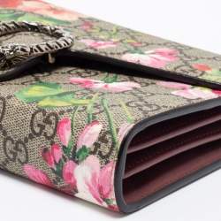 مملوكة مسبقًا محفظة بسلسلة غوتشي ديونسيس كانفاس جي جي سوبريم متعدد الألوان مورد