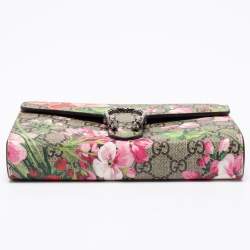 مملوكة مسبقًا محفظة بسلسلة غوتشي ديونسيس كانفاس جي جي سوبريم متعدد الألوان مورد