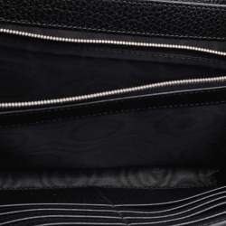 Pre Owned Gucci Black Leather Mini Dionysus Wallet On Chain