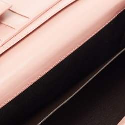 Pre Owned محفظة غوتشي جلد وكانفاس جي جي بيج/بني حرف جي متشابك طويلة