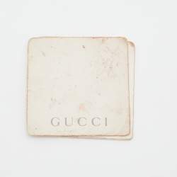 Pre Owned Gucci Beige/Cream GG Canvas And Leather Abbey D-Ring Tote