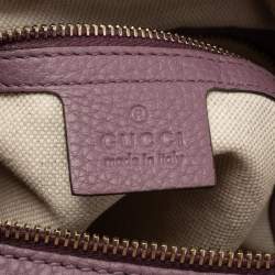 مملوكة مسبقًا Gucci Beige/Purple GG Canvas And Leather Miss GG Original Hobo