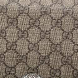 مملوكة مسبقًا حقيبة كتف غوتشي دينسيوس سويدي وكانفاس سوبريم GG بيج 