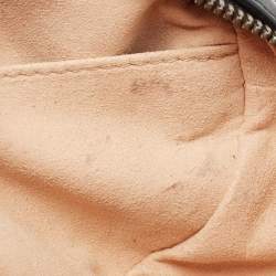 مملوكة مسبقًا حقيبة خصر غوتشي جي جي مارمونت جلد أسود مبطنن 