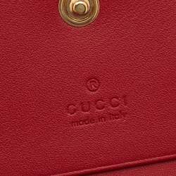 مملوكة مسبقًا Gucci Multicolor GG Supreme Bloom Canvas Bifold Wallet