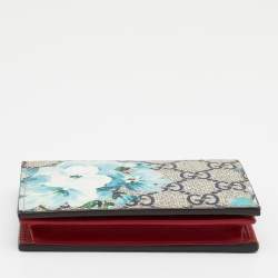 مملوكة مسبقًا Gucci Multicolor GG Supreme Bloom Canvas Bifold Wallet