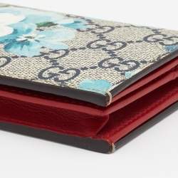 مملوكة مسبقًا Gucci Multicolor GG Supreme Bloom Canvas Bifold Wallet