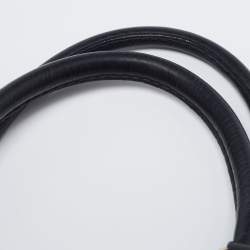 Pre Owned Gucci Beige/Black GG Canvas And Leather Medium Sukey Tote