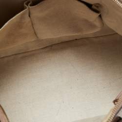 Pre Owned Gucci Beige Patent Leather Nice Dome Bag