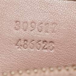 Pre Owned Gucci Beige Patent Leather Nice Dome Bag