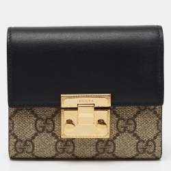 Padlock shop wallet gucci