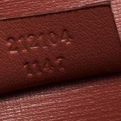 مملوكة مسبقًا Gucci Beige/Brown GG Canvas Stars Print Continental Wallet