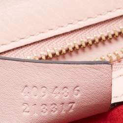 Pre Owned Gucci Multicolor Python Medium Padlock Shoulder Bag