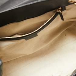 Pre Owned Gucci Black Guccisima Leather Emily Shoulder Bag