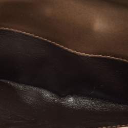 Gucci Brown Guccissima Leather Heart Charm Continental Wallet