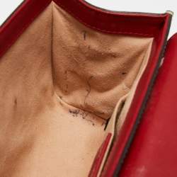 Pre Owned Gucci Multicolor GG Supreme Canvas And Leather Small Padlock Shoulder Bag