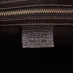 مملوكة مسبقًا Gucci Beige/Brown GG Canvas And Leather Medium Charmy Shoulder Bag