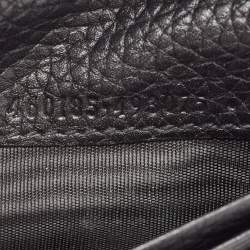 Gucci Black Leather Animalier Card Case