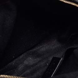 Pre Owned Gucci Black Patent Leather Mini Soho Chain Shoulder Bag