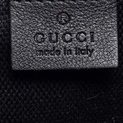 Pre Owned Gucci Black Patent Leather Mini Soho Chain Shoulder Bag
