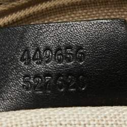 Pre Owned Gucci Black Microguccissima Leather Satchel