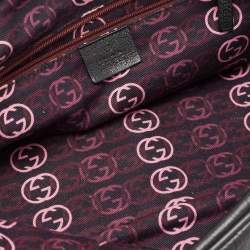 Pre Owned Gucci Black Leather Princy Bag