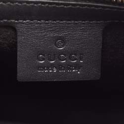 Pre Owned Gucci Beige GG Supreme Canvas And Leather Caleido Web Messenger Bag