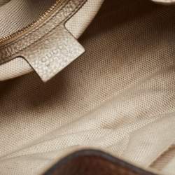 Pre Owned Gucci Gold Leather Medium Soho Chain Shoulder Bag