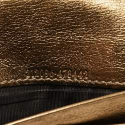 Gucci Beige GG Canvas and Leather Wallet